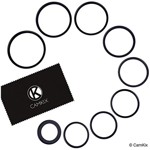 Adaptador Para Lentes Filtros Set Varios Anillos Y Tamaños