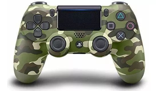 Control Inalambrico Dualshock 4 Color Verde Camuflado (xmp)