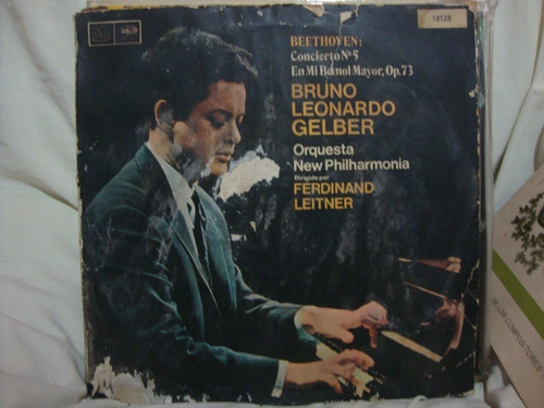 Vinilo Bruno Gelber Beethoven Concierto Nº 5 Cl1