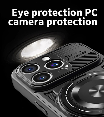 Funda Para Teléfono De La Serie Xiaomi, Funda Con Soporte De Anillo Giratorio Y Funda Anticaída Compatible Con Carga Inalámbrica
