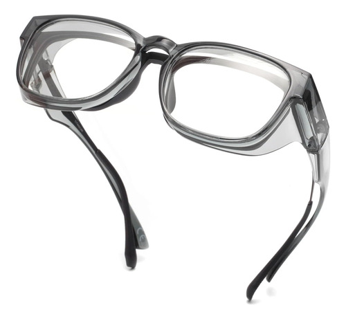 Gafas De Seguridad Liansan Con Ajuste Cómodo, Color Gris