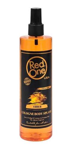 Amber Body Splash Red One Varon 400 Ml Red One