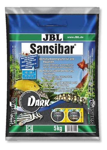 Jbl Sansibar Dark 5kg Sustrato Premium Acuarios Peces