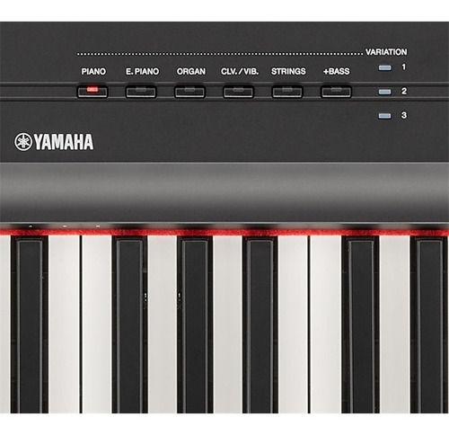 Piano Digital Yamaha P-121 N. Intermedio 73 Teclas Graduadas