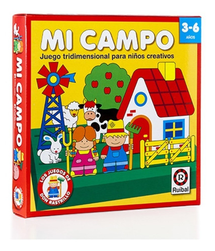 Juego De Mesa Mi Campo. Ruibal Original. Mpuy