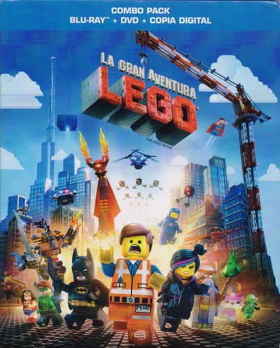 La Gran Aventura Lego Pelicula Blu-ray + Dvd + Copia Digital