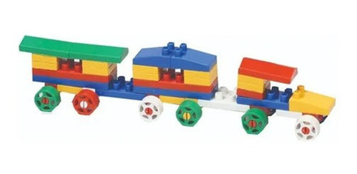 Bloques De Construcción Play & Learn, 500 Piezas En Bolsa [u