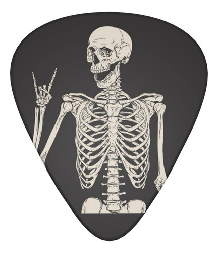 Halloween Rock And Roll Skeleton Skull Boho Hippie 12 P...
