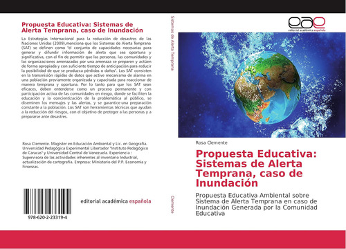 Libro: Propuesta Educativa: Sistemas De Alerta Temprana, Cas