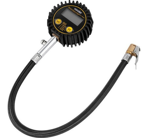 Imagem 5 de 5 de Medidor Digital De Pressão P/ Pneus 200 Psi 13,8 Bar Vonder