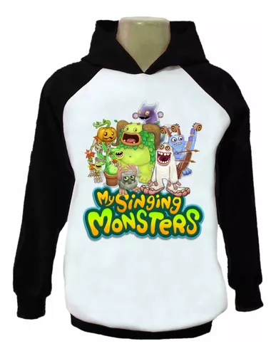 Camisa Infantil My Singing Monsters Jogo Online Mostro Video - Asulb -  Moletom / Blusão Feminino - Magazine Luiza