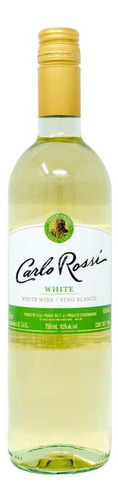 Pack De 2 Vino Blanco Carlo Rossi White 750 Ml