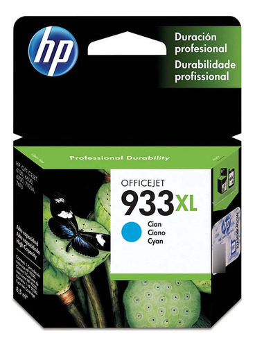 Cartucho De Tinta Hp 933xl Cian