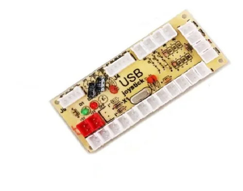 Placa Zero Delay Usb Arcade Joystick P/raspberry Pc Ps4 F