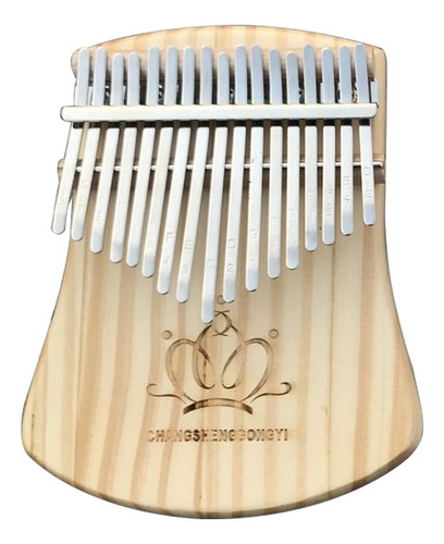 Kalimba Africana De  Sólida De 17 Teclas La Madera