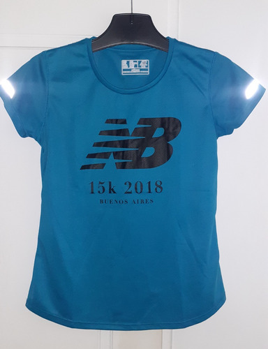 Remera Running Training Mujer New Balance Cel Escucho Oferta