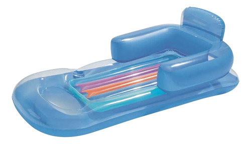 Poltrona Inflável Bestway Piscina Encosto Cabeça Porta Lata