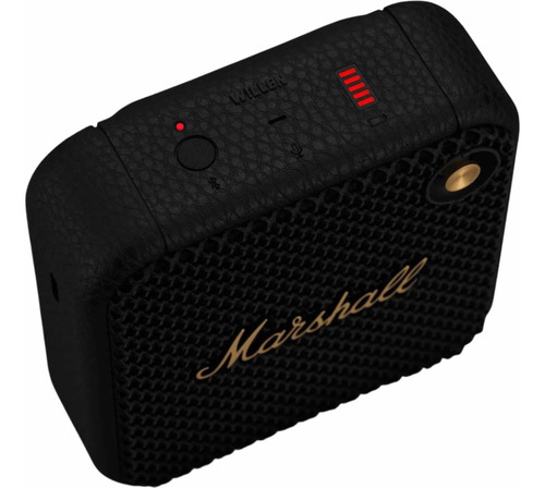 Parlante Marshall Willen Black And Grass Bluetooth Color Negro