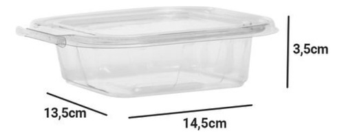 Pote Quad. Transp. 250ml Tampa Lacre F730 Fibraform C/50un