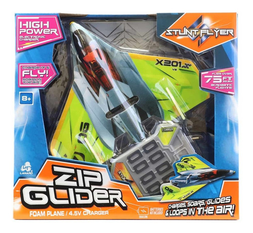 Stunt Flyer Zip Glider High Power Plane