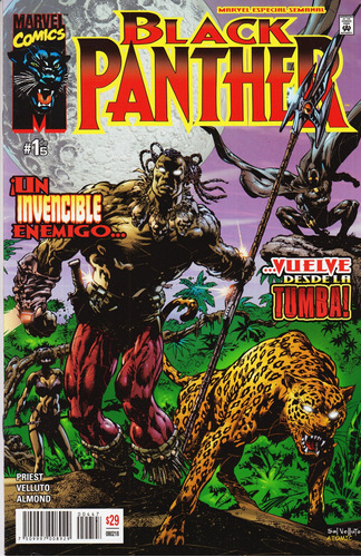 Comic Marvel Especial Semanal Smash Black Panther 5 Tomos 