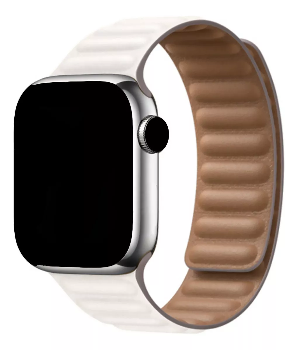 Segunda imagem para pesquisa de pulseira apple watch couro