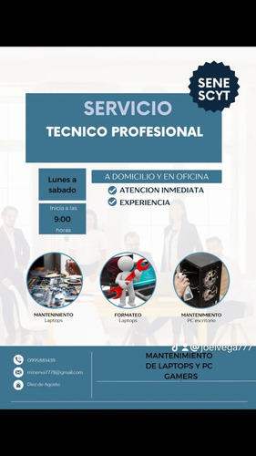 Servicio Técnico De Laptops Y Pc Gamers 