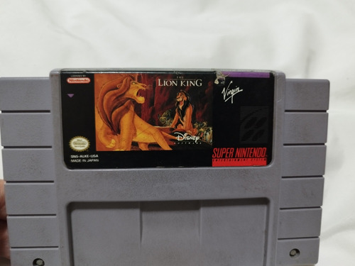 Juego Super Nintendo Rey León 