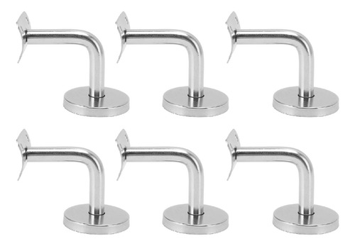 Soporte Para Barandilla De Escalera, 6 Piezas, Pared, Acero