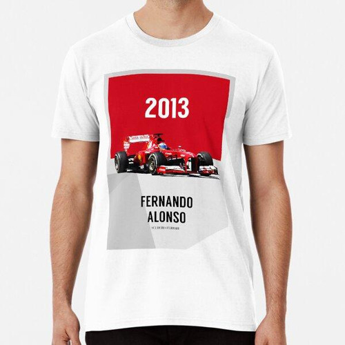 Remera Fernando Alonso - F1 2013 Algodon Premium