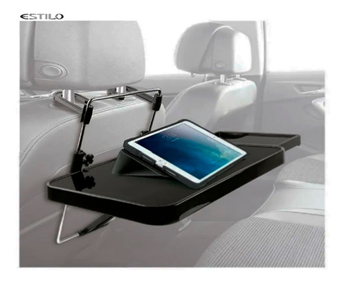 Imagen 3 de 9 de Mesa Bandeja Auto Multiuso Plegable Extensible Ideal Viajes