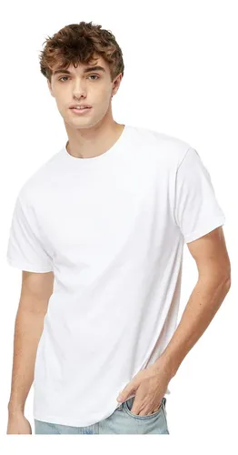 Playeras blancas unisex deals