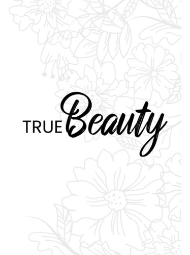 Libro: True Beauty: Typography Print Home Interior Design Ta