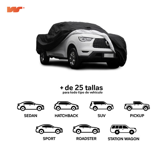 Cobertor Funda Para Auto Impermeable Wagen, Calce Perfecto