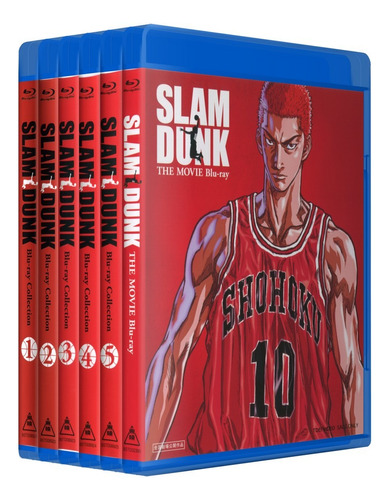 Slam Dunk - Serie Anime  Completa + Peliculas -  Bluray 