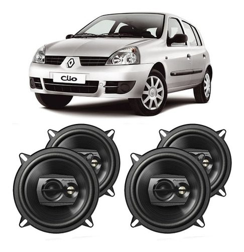 Alto Falante Renault Clio 2004 A 2012 200w Automotivo