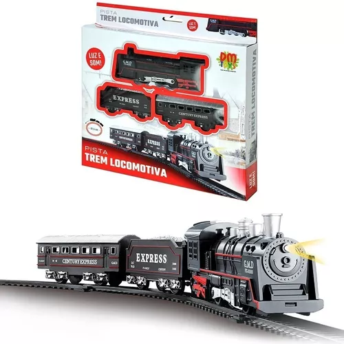 Trem / Ferrorama Set Classicos Com Acessorios + Som A Pilha