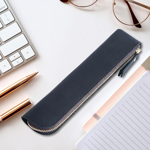 Pen Bolígrafos De Lápiz Protectora Manga De La Funda Negro