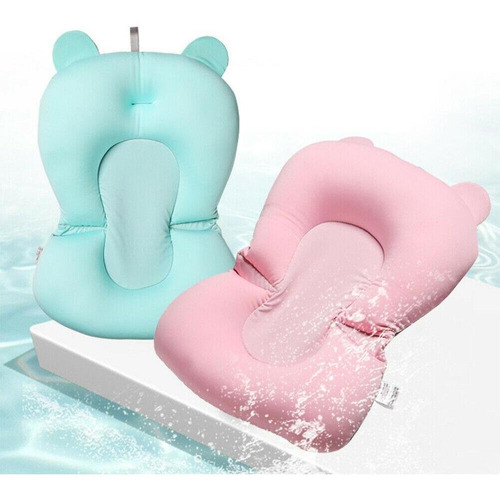 Accesorio Almohada Cojín Suave Para Tina De Baño De Bebes 