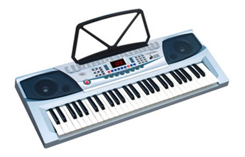 Teclado musical Meike MK-2083 54 teclas blanco 9V
