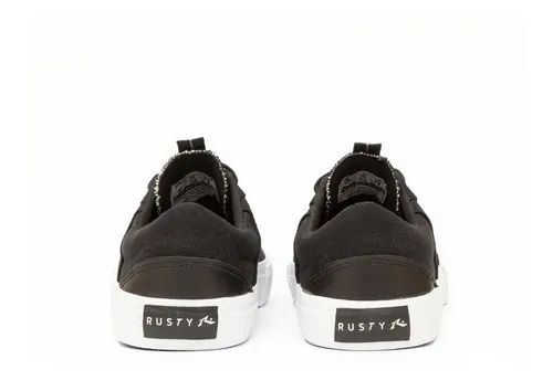 Zapatillas Rusty Declan Black Original Negras Hombre Dama