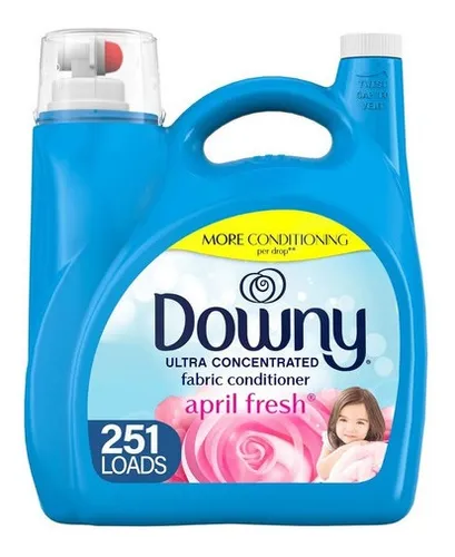 Downy Suavizante y Acondicionador De Ropa Ultra Concentrado, Aroma April Fresh, 5 litros Rinde 251 lavadas