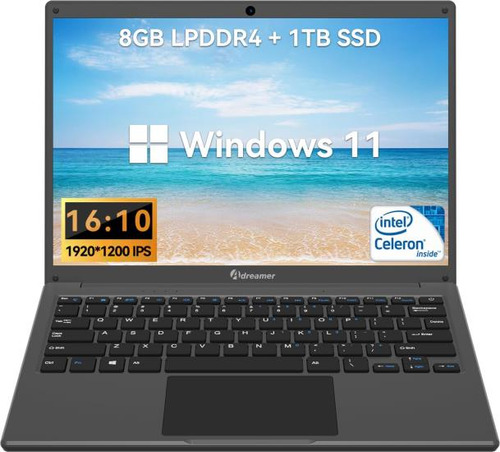 A Dreamer Computadora Portátil Windows 11 8gb Ram+ 1tb Ssd, 