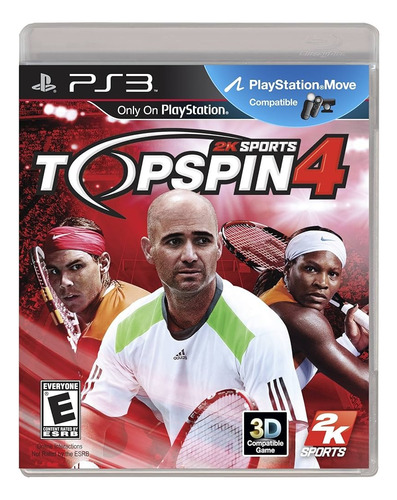 Jogo Top Spin 4 Playstation 3 Ps3 Mídia Física Frete Grátis