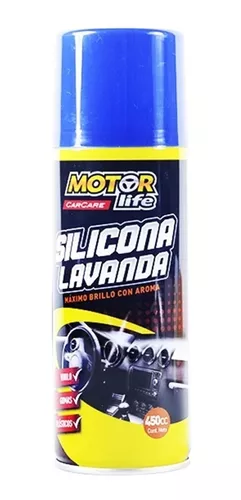 Silicona En Spray Con Aroma Limón 450cc MOTORLIFE - BIOCAR TUNING