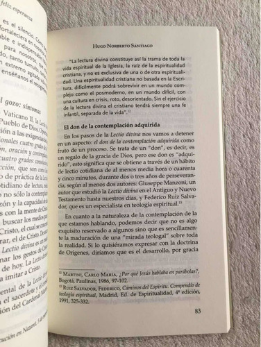 En La Feliz Esperanza. Hugo Norberto Santiago. Agape (Usado)