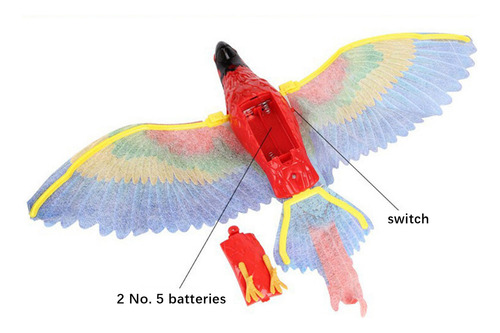 Pájaro Eléctrico Colgante J Con Música Que Gira 360 Grados 1