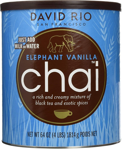 Té Chai, David Río, Elephant Vanilla 1814 Grs