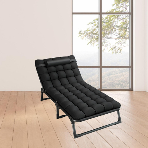 Cama Plegable Para Acampar, Cama Abatible 180cmx62cmx28cm