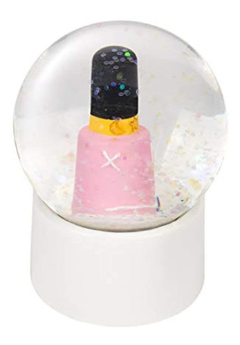 Elanze Designs Pink Shop Polly Character 1.772 in Water Glob